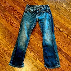 Boys BKE Aiden blue jeans size 12 26 inch xs